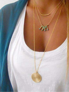 Turquoise Multilayer Necklace