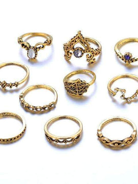 Vintage Stackable Ring Set